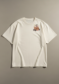 Boxcat Storm Cat Graphic T-Shirt – Heavyweight Cream Oversized Tee