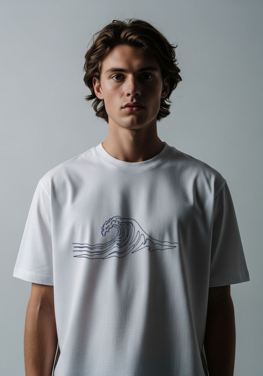 vf-eco-wave-tee on model