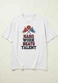 Hoops Classic Basketball Graphic T-Shirt – Retro Cream Cotton Tee