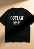 Outlaw Western Graphic T-Shirt – Vintage Cream Cotton Streetwear Tee